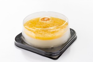 オレンジレアチーズケーキ